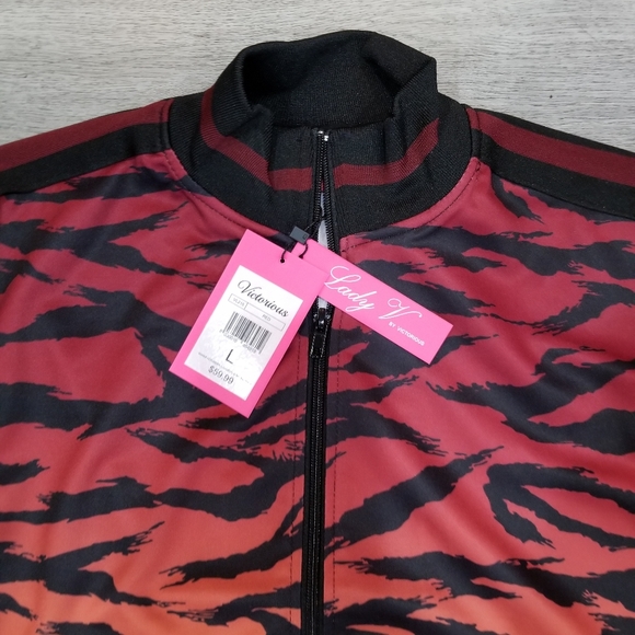 Victorious L.A Women Tiger Camo Track Suit - Picture 8 of 10